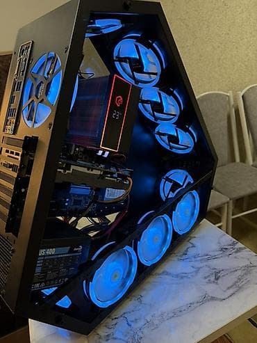 видое камера: Компьютер, ядер - 4, ОЗУ 16 ГБ, Игровой, Новый, Intel Core i5, AMD Radeon RX 580, HDD + SSD — 2