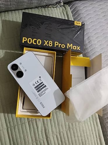 Poco X8 Pro Max, Новый, 512 ГБ, цвет - Белый, 2 SIM at lalafo.kg Poco X8 Pro Max, Новый, 512 ГБ, цвет - Белый, 2 SIM