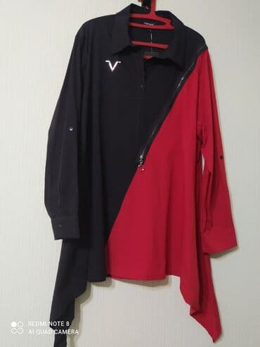 брендовые вещи оригинал: Повседневное платье, Осень-весна, Длинная модель, Трапеция, 5XL, 6XL, 7XL — 7