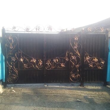 дом на иссык куле: Делаем кованые изделия,варота,навесы, лестницы,перила, оконные — 28