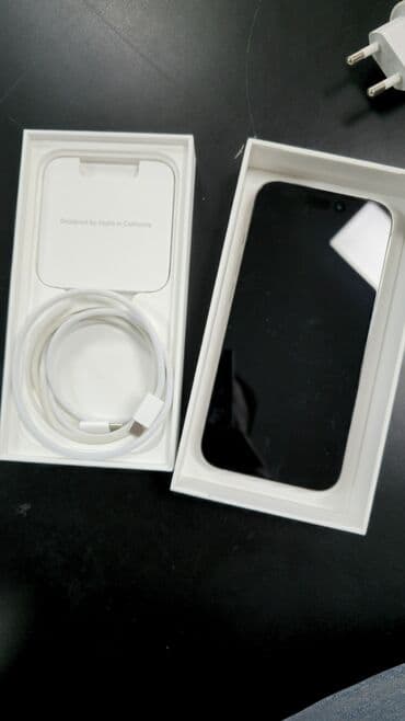 буу телефон айфон: IPhone 15 Pro, Колдонулган, 128 ГБ, White Titanium, Кабель, Куту, 88 % — 4