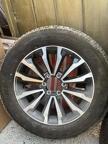 a2 group: Колесо Bridgestone Dueler A/T на литом диске. - Размер шины 265/55 — 1