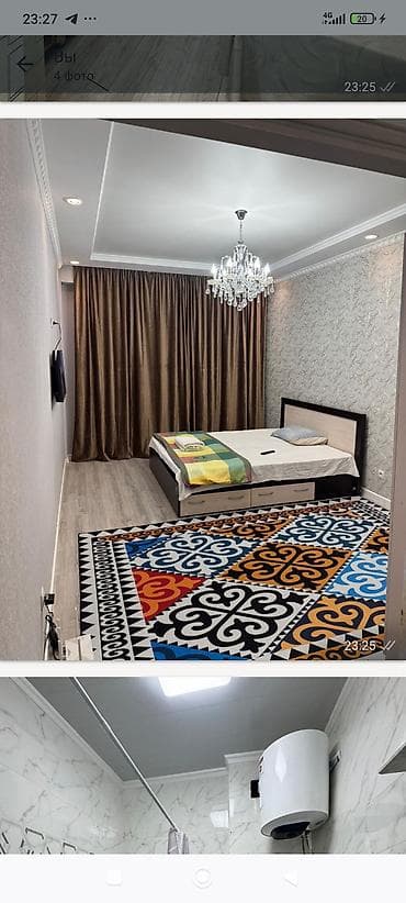 flat osh: 1 комната, Люкс, элитка, Азия Молл, Банные принадлежности — 4