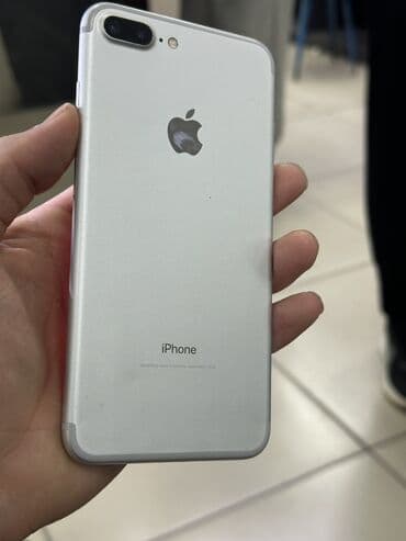 ipod nano 6g: IPhone 7 Plus, Б/у, 128 ГБ, Серебристый, Зарядное устройство, Защитное стекло, Чехол, 100 % — 1