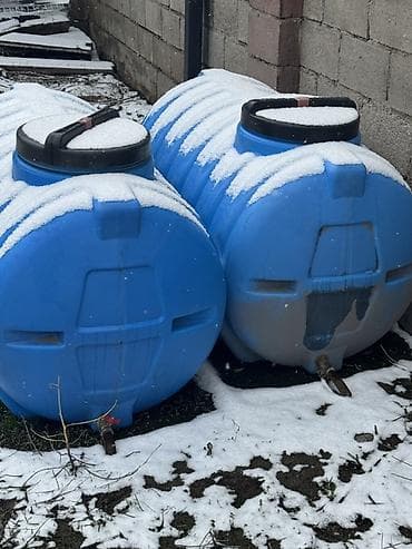 Бактар: Бак, Пластик, 500 л — 2