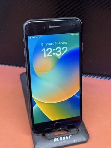 айфон 8 сена: IPhone 8, Колдонулган, 64 ГБ, Кара, Каптама, Бөлүп төлөө менен, 84 % — 1