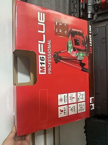 лазер урвен: Лазерный уровень FLUE M16 Professional (зелёный луч) — 3