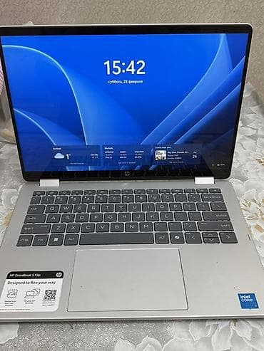 HP OmniBook 5 Flip — тонкий преобразуемый ноутбук 2-в-1 с сенсорным