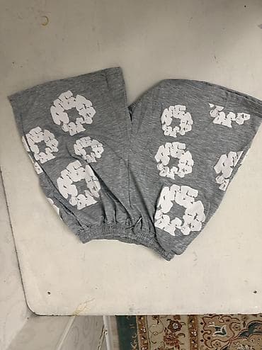 вещи из кореи: Мужские шорты, L, XL, 2XL, Новый, цвет - Серый, Самовывоз, Платная доставка — 2