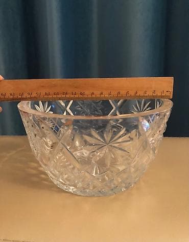 посуда фруктовница: Хрусталь Диаметр 16 см Высота 9 см — 5
