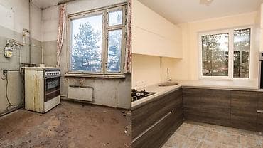 съёмные квартиры в бишкеке: Современные ванные комнаты под ключ — Дизайн: минимализм и лофт — 6