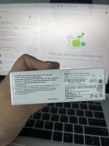 airpod max: Беспроводные вкладыши наушники, Apple, Airpods 3, Новый — 3