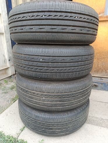 шини б у: Шины 215 / 60 / R 16, Лето, Б/у, Комплект, Легковые, Япония, Bridgestone — 1