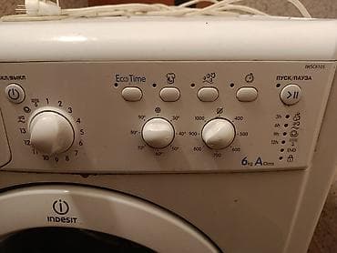 70: Стиральная машина Indesit IWSC 6105, фронтальная загрузка — 2