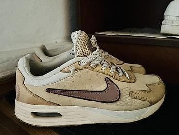 Мырзалардын бут кийими: Эркектердин кроссовкасы, 43, Nike, Колдонулган, түсү - Саргыч боз, Өзү алып кетүү — 2