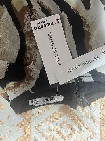 armani code: Турецкие Платья Maestro Woman — сет из 2 моделей 1) Платье с длинным — 6