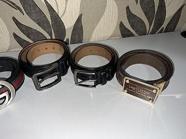 louis vuitton: Ремень, Gucci, Материал: Натуральная кожа, Мужские — 4