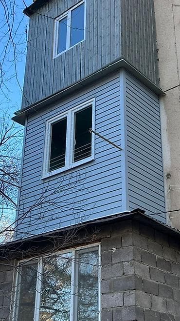 Услуги по строительству и ремонту: Обшивка и отделка балконов и лоджий сайдингом - Профессиональная — 3