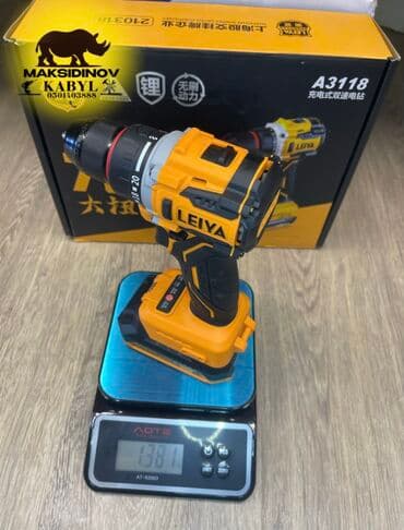 электро отвёртка: Шуруповерт бесщеточный оргинал100% LEIYA Артукул—А3118 💢ТОВАР — 7