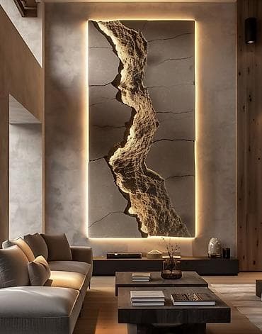 Объёмные декоративные панели для стен - Художественные 3D-панели