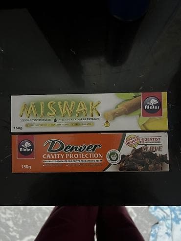Гигиена и ароматизаторы: Травяная зубная паста Alatar - Варианты: Miswak Herbal Toothpaste с — 2