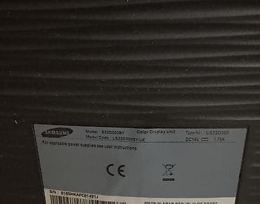 studio display: Монитор Samsung 22" (серия SyncMaster/LS22) с тонкой глянцевой рамкой — 4