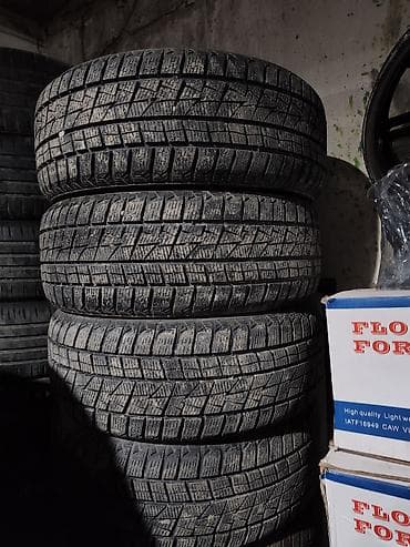 Колпаки: Литые Диски R 16 Комплект, отверстий - 5, Б/у — 7