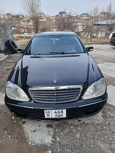 techno spark: Mercedes-Benz S-Class: 2001 г., 5 л, Автомат, Бензин, Седан — 1