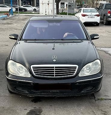 смешанный: Mercedes-Benz S-Class: 2002 г., 5 л, Автомат, Бензин, Седан — 1