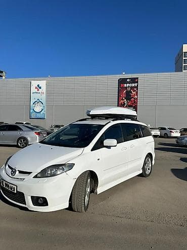 авто сатылат: Mazda 5: 2005 г., 2 л, Кол менен иштөөчү, Газ, Вэн/Минивэн — 1