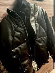 стильная верхняя одежда больших размеров: Пуховик, Короткая модель, Оверсайз, XL — 1