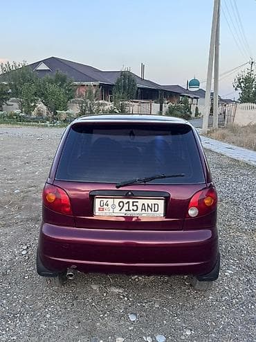 Унаа: Daewoo Matiz: 2008 г., 0.8 л, Кол менен иштөөчү, Бензин, Хетчбек — 9