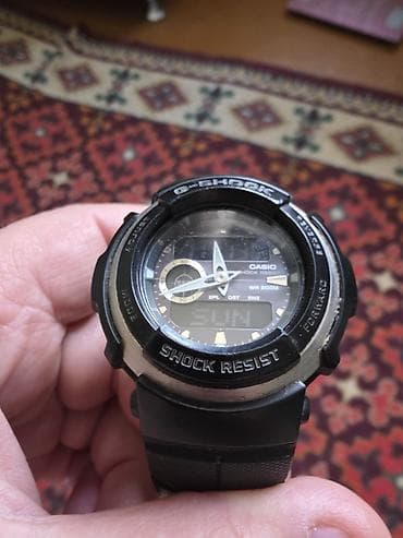 Спортивные часы часы, Casio (G-Shock), Таймер и секундомер, Водонепроницаемые, Унисекс at lalafo.kg Спортивные часы часы, Casio (G-Shock), Таймер и секундомер, Водонепроницаемые, Унисекс