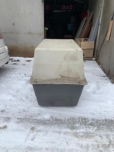 связи с переездом: Пластиковая будка без двери, дверь потеряли из за не надобности, так — 4