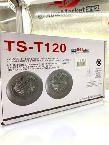 машны: Пищалки твиттера колонки динамики

Твиттера TS-T120 — 1