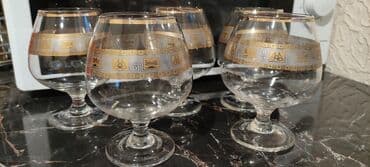 очки фирменные: Продам коньячные бокалы. Новые стояли в серванте. 5 шт — 1