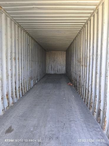 Оборудование для производства: Контейнер 40/20/45 тонналык. Жакшы абалда. Бишкек шаарында — 2