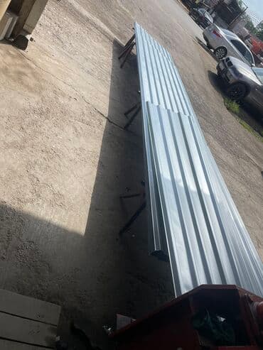 оценкованный лист: Серый матовый профнастил 0.35.04.0.45. 050’толщина бар только Россия — 29