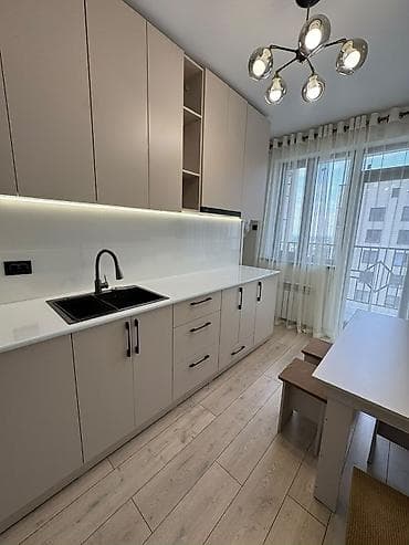 Батирлер: 3 бөлмө, 90 м², 14 кабат, Жаңы ремонт — 3