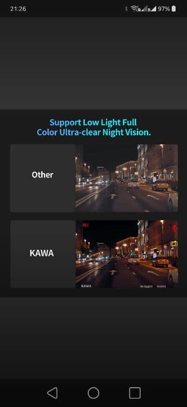 видеорегистратор комбо 3 в 1 бишкек: Авто регистратор с голосовым управлением KAWA D6 Dash Cam 2K — 7