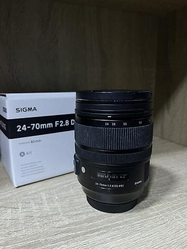 бленде: Sigma 24–70mm f/2.8 EX DG HSM для Canon EF Продаю объектив Sigma — 4