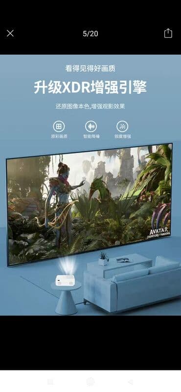 мини проекторы бишкек: Проектор. Новый. Флешка. HDMI только на ТВ — 7