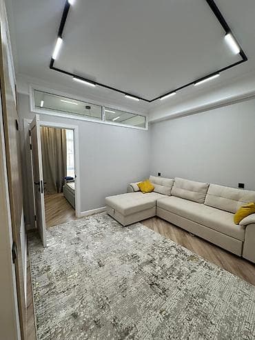 квартиры в рассрочку сокулук: 2 комнаты, 45 м², Элитка, 8 этаж, Дизайнерский ремонт — 1