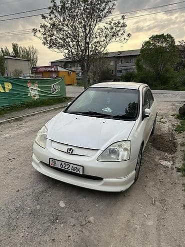 Honda Civic: 2003 г., 1.7 л, Вариатор, Бензин, Хэтчбэк