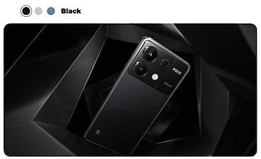 Poco X6, Б/у, 256 ГБ, цвет - Черный