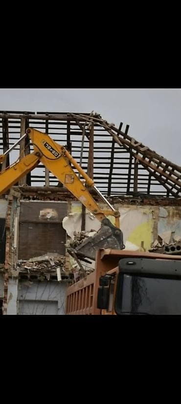 Кызматтар: Услуги по демонтажу и сносу зданий и сооружений - Механизированный и — 1