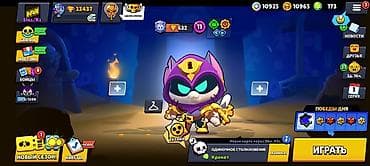Продажа игрового аккаунта Brawl Stars. Основное: - Трофеи: 33 437+ -