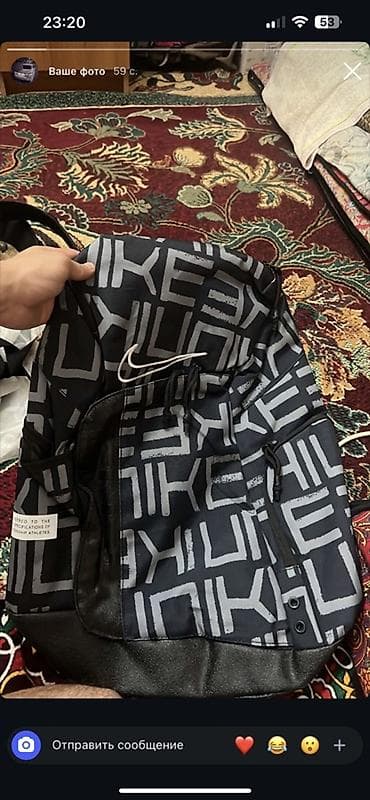 Аксессуарлар: Рюкзаки Nike (несколько расцветок) Рюкзаки новые качественные отдаю — 3
