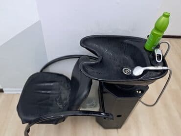 Ванны и комплектующие: Продаю! Продаю! Продаю!Парикмахерская мойка с креслом - Цвет: черный — 3