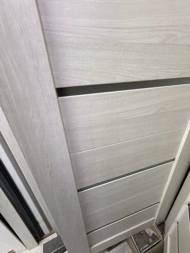 двери мешкомнатный: Межкомнатная глухая дверь, МДФ, В лофт стиле, цвет - Серый — 2